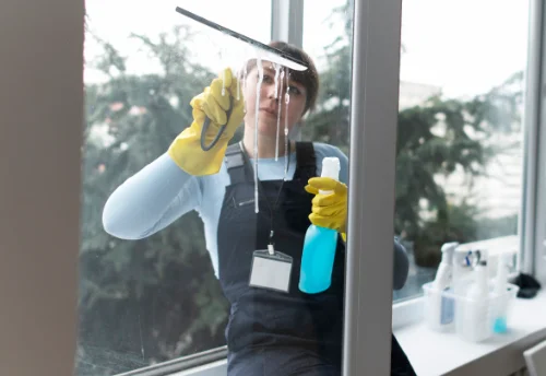 Nettoyage de vitres intérieures et extérieures à Amanlis